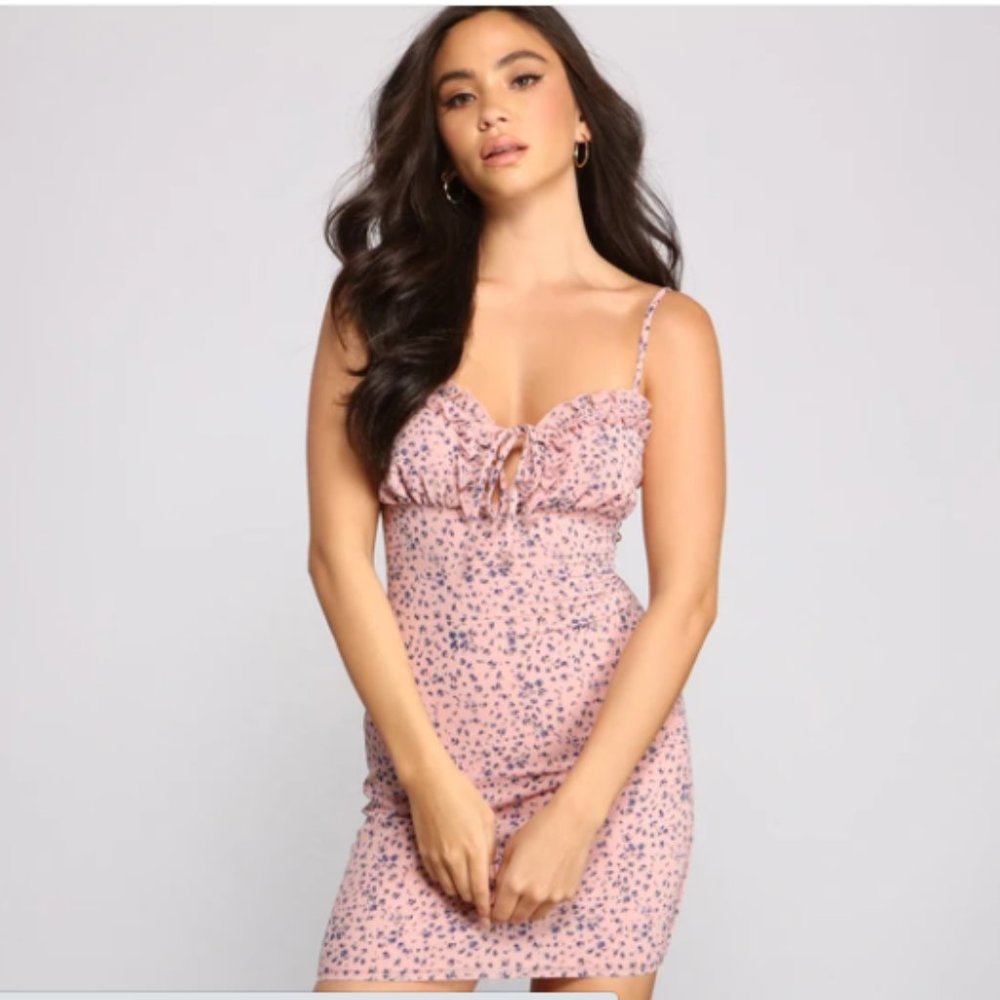 Floral Mini Dress
